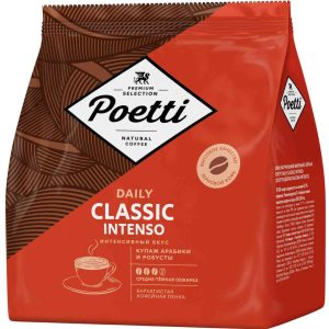 Кофе в зернах Poetti