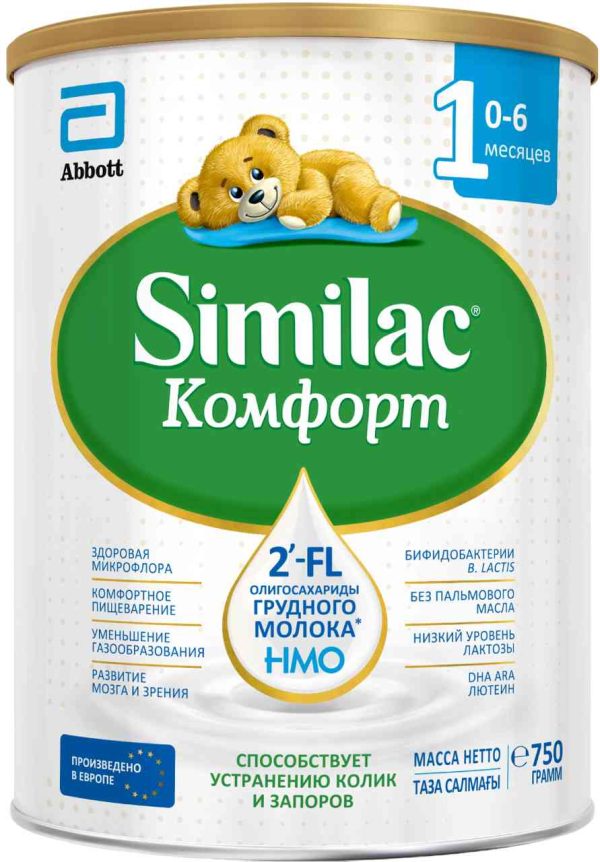 Сухая молочная смесь для детей с коликами и запорами  Similac