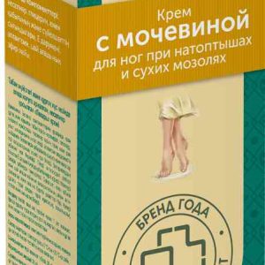 Крем для ног при натоптышах и сухих мозолях Лекарь