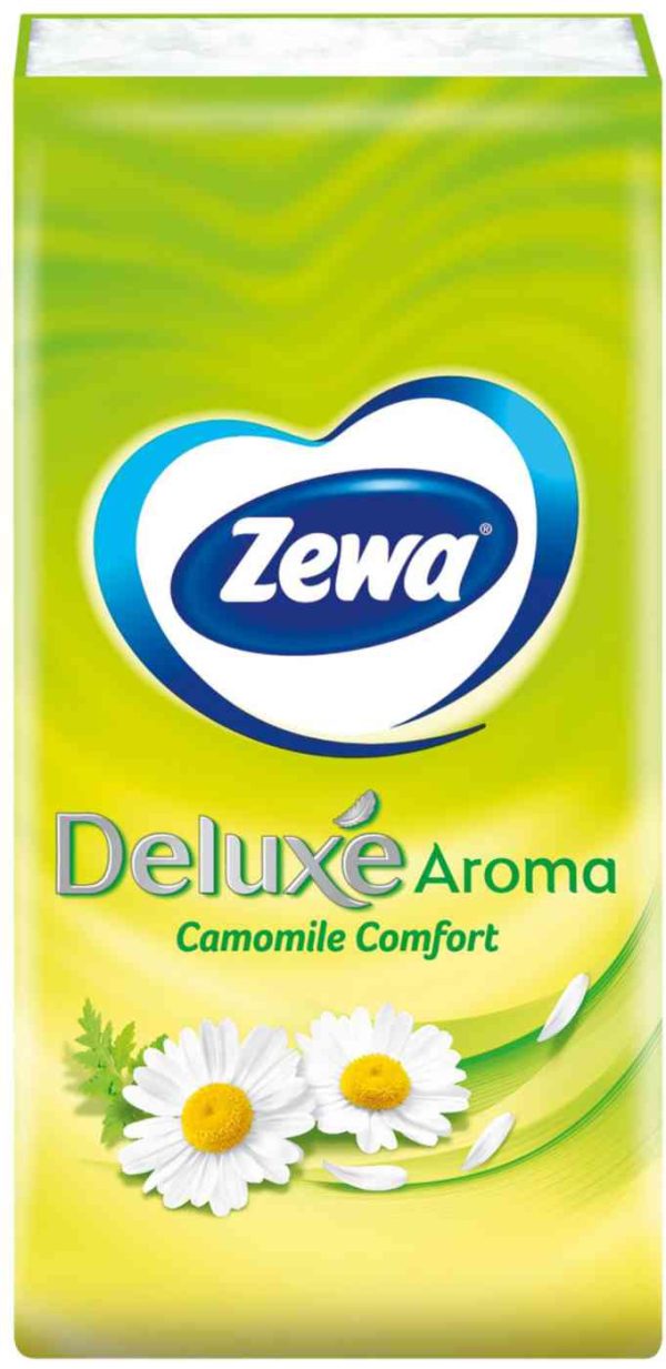 Платочки бумажные носовые Zewa