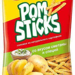Чипсы картофельные соломкой Lorenz Pomsticks