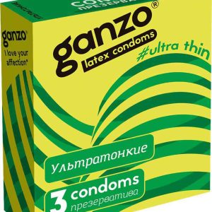 Презервативы ультратонкие Ganzo