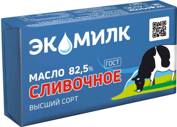 Масло сливочное Экомилк