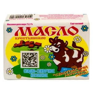 Масло сладко-сливочное Судогодский молочный завод