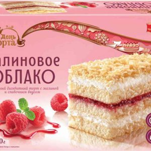 Торт Малиновое облако Черёмушки