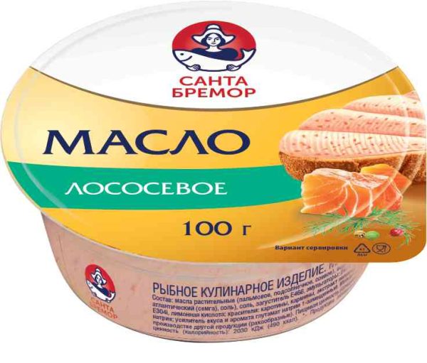 Масло лососёвое Санта Бремор