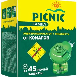 Электрофумигатор + жидкость от комаров Picnic