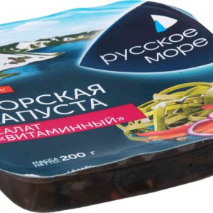Салат из морской капуты  Русское море