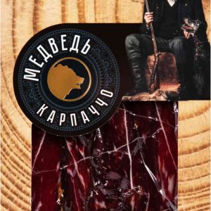 Карпаччо из медведя  Деликатес Дичь