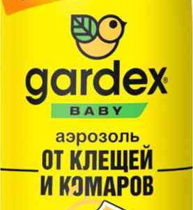 Аэрозоль от клещей и комаров детский Gardex