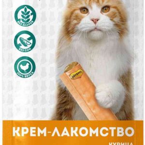 Крем-лакомство для кошек  Мнямс