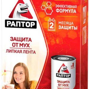 Липкая лента от мух Раптор