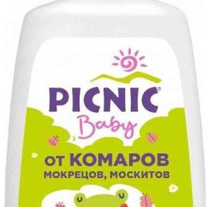 Спрей от комаров, мокрецов, москитов  Picnic