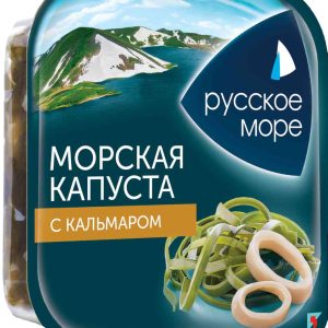 Салат из морской капусты  Русское море
