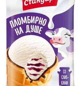 Мороженое пломбир Золотой Стандарт