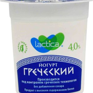 Йогурт греческий Lactica