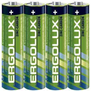 Батарейки солевые Ergolux