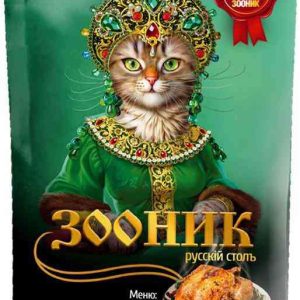Влажный корм для стерилизованных кошек  Зооник