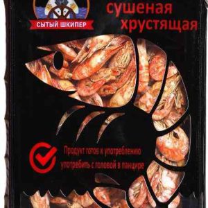 Креветка сушеная хрустящая Сытый шкипер