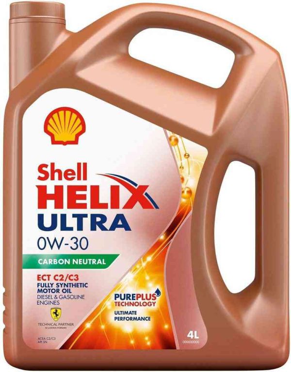 Масло моторное синтетическое Shell
