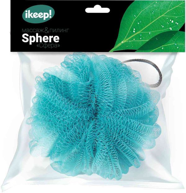 Мочалка для тела Сфера iKeep!