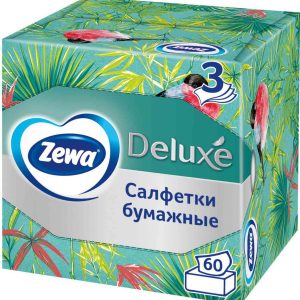 Салфетки бумажные в коробке Zewa