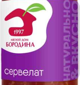 Сервелат варёно-копчёный Мясной Дом Бородина
