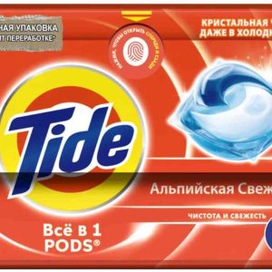 Капсулы для стирки белого белья  Tide