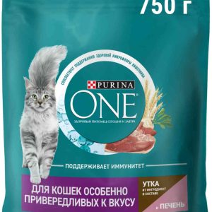 Сухой корм для кошек особенно привередливых ко вкусу  Purina One