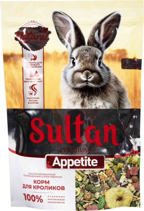Корм для кроликов  Sultan