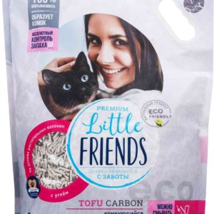 Наполнитель для кошачьего туалета комкующийся Little Friends