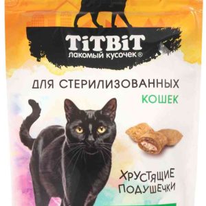 Лакомство для стерилизованных кошек  TiTBiT