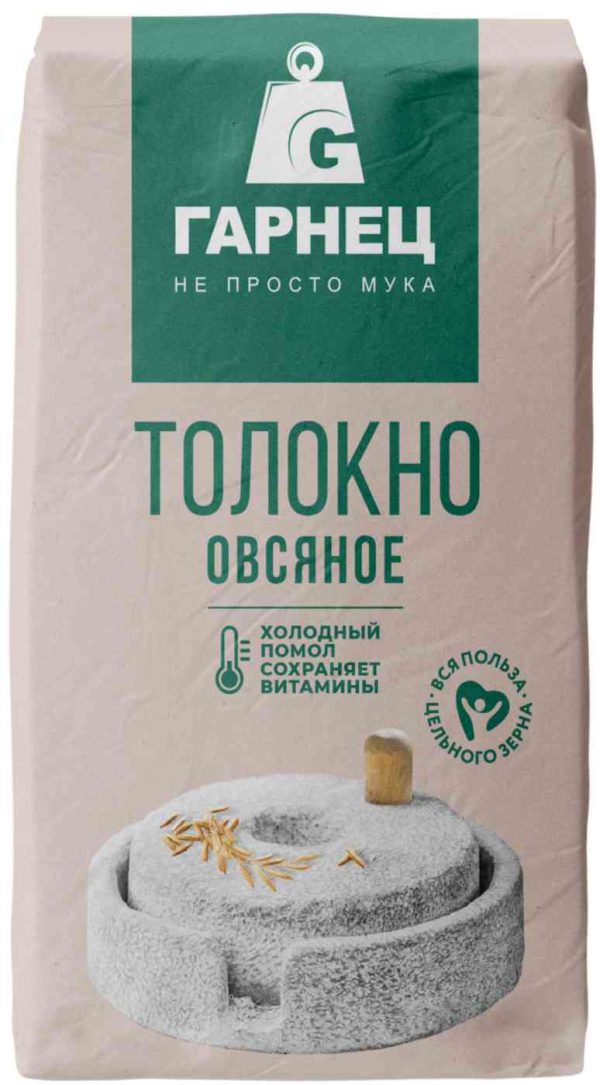 Толокно овсяное Garnec
