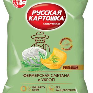 Чипсы  Русская картошка