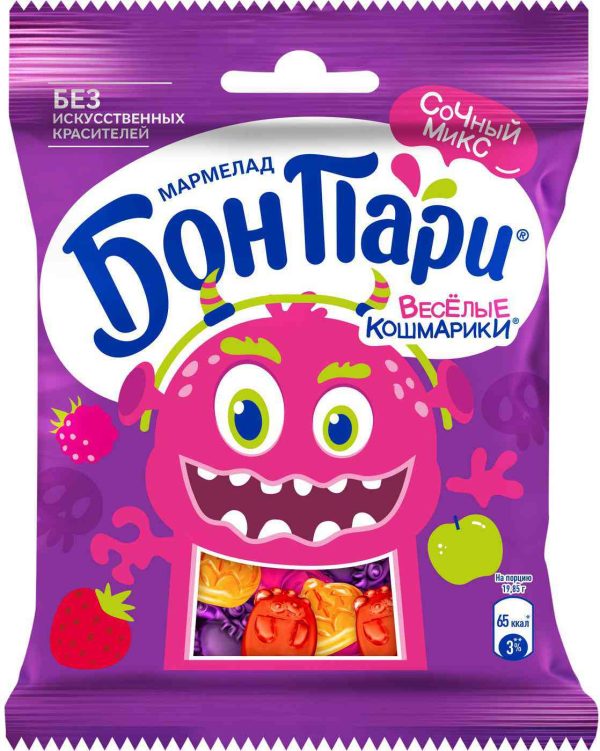 Мармелад жевательный фигурный Бон Пари