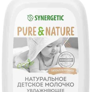 Детское молочко натуральное увлажняющее Synergetic