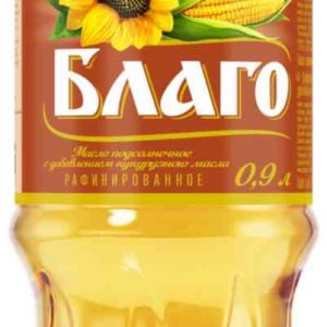 Масло растительное подсолнечное Благо