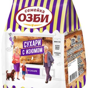 Сухари классические Семейка Озби