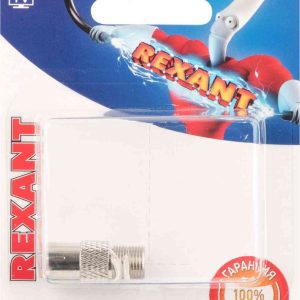 Переходник антенный гнездо F-гнездо ТV Rexant