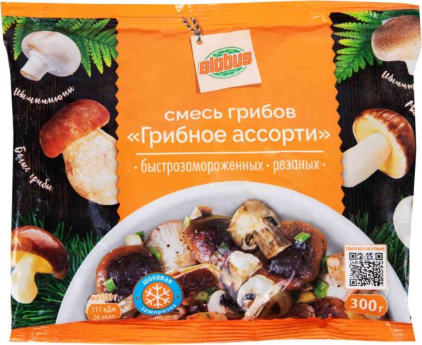 Смесь грибов грибное ассорти Глобус