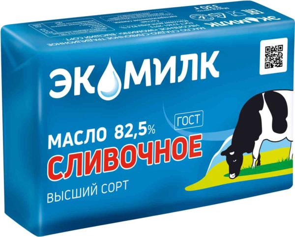 Масло сливочное Экомилк