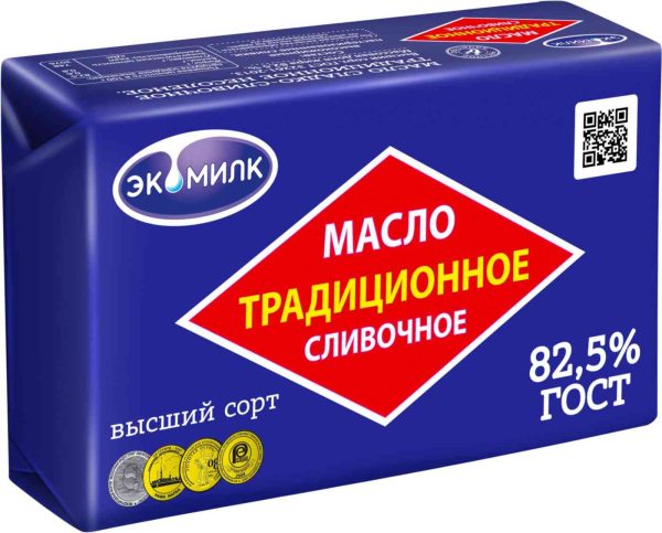 Масло сливочное Экомилк