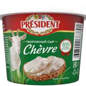 Сыр из козьего молока творожный President