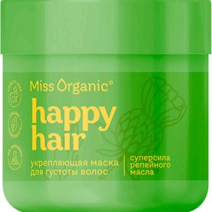 Маска для густоты волос укрепляющая Miss Organic