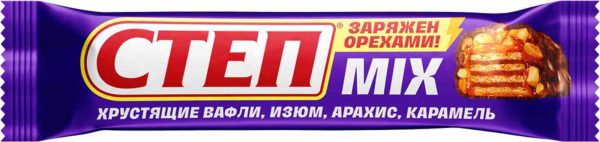 Батончик вафельный Степ