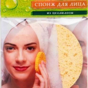 Спонж для лица из целлюлозы Банные штучки