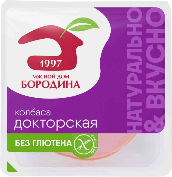 Колбаса варёная Докторская Мясной Дом Бородина