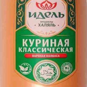 Колбаса куриная вареная Идель