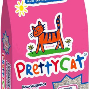 Наполнитель для кошачьего туалета комкующийся PrettyCat
