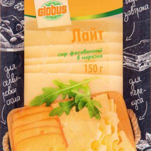 Сыр полутвёрдый Лёгкий Глобус